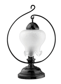 (image for) Classic Tulip Shade Black Table Lamp