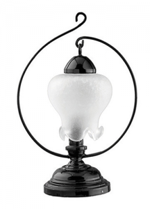 (image for) Classic Tulip Shade Black Table Lamp