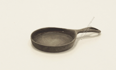 (image for) Miniature Skillet for Dollhouses