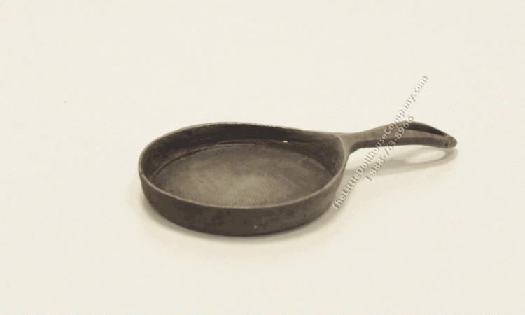 (image for) Miniature Skillet for Dollhouses