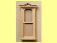 (image for) Hooded Victorian Slim Double Hung Window