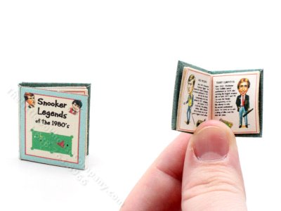 (image for) Miniature Book: Snooker Legends