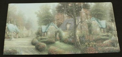 (image for) Village - Dollhouse Scale Wallpaper/Mural