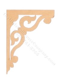 (image for) Miniature Laser Cut Brackets for Dollhouses
