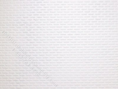 (image for) Rough Brick Plastic Veneer for Dollhouses