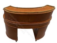 (image for) Miniature Walnut Ladies Regency Desk & Chair Set for Dollhouses
