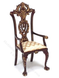 (image for) Miniature 6 Pc. Mahogany Dining Set