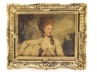 (image for) Miniature 16th Century Portrait of a Lady Framed by Jane Woodham