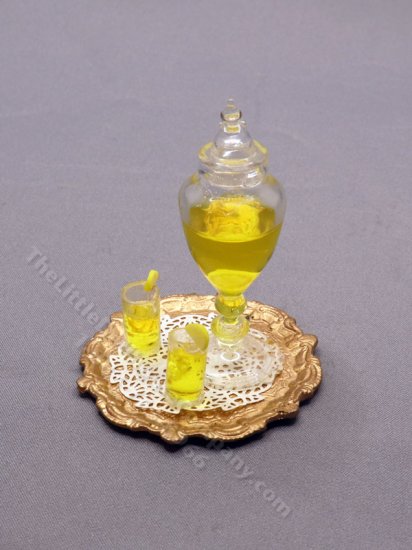 (image for) Miniature Lemonade Dispenser for Dollhouses