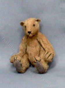 (image for) Miniature Large Stuffed Brown Bear by Betty Miniaturen