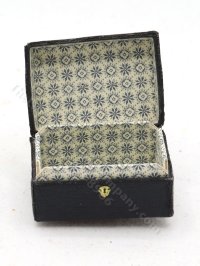 (image for) Miniature Leather Lock Box by Judith Blondell
