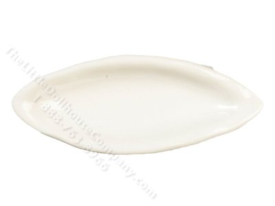(image for) Miniature Oval Platter/Tray for Dollhouses