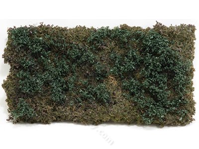 (image for) Miniature 6" x 11" Textured Grass Mat for Dollhouses
