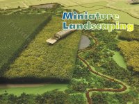 (image for) Miniature 3.5" x 7" Landscape Mat for Dollhouses 2pcs