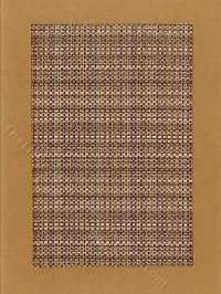 (image for) Miniature Woven Brown Tweed Rug for Dollhouses