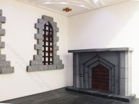 (image for) Vintage Medieval Roombox - Fully Wired