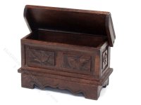 (image for) Miniature Carved Chest for Dollhouses