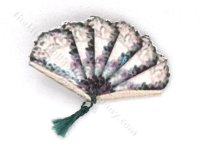 (image for) Miniature Handheld Venetian Folding Fan