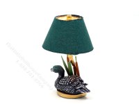 (image for) Miniature 12V Loon Decoy Table Lamp for Dollhouses