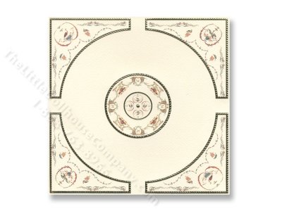 (image for) Dollhouse Scale Model Ceiling Masaic Panel