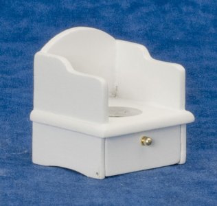 (image for) Miniature White Potty Chair