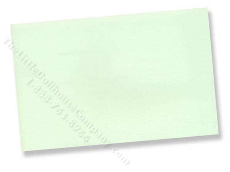(image for) Miniature Green Wall Covering for Dollhouses