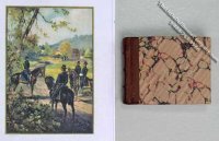 (image for) Miniature Book: 'The United States Army and Navy'