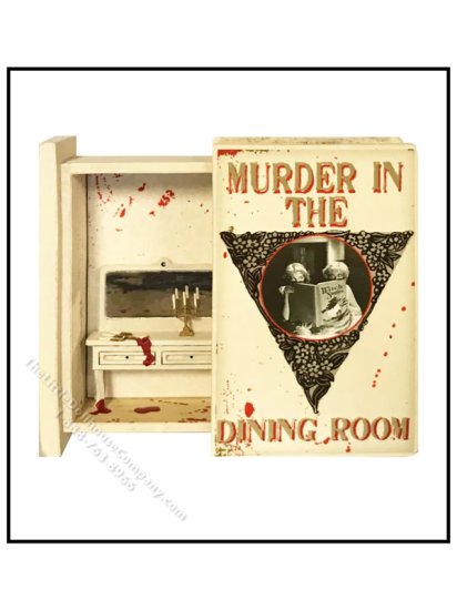 (image for) Miniature Secret Book - Murder in the Dining Room Kit