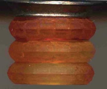 (image for) Dollhouse Scale Model Stacked Ring Ceiling Light