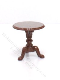 (image for) Vintage Miniature Tilt Top Table for Dollhouses