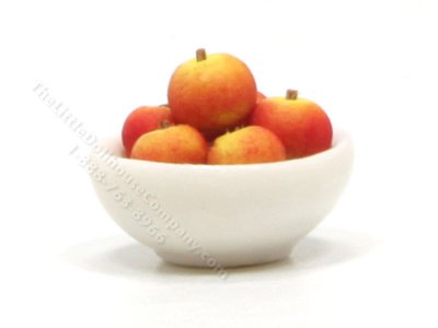 (image for) 1:24 Scale Miniature Bowl of Apples by Charlotte Willmott