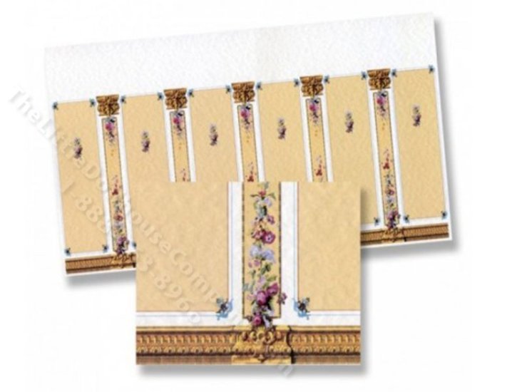 (image for) Dollhouse 1/2 Scale Model Imperial Wallpaper