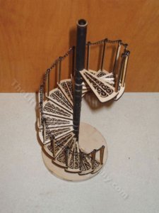 (image for) Spiral Staircase for Dollhouses