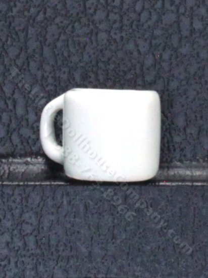 (image for) Dollhouse Scale Model Light Gray Coffee Mug