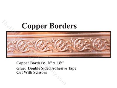 (image for) Dollhouse Scale Model Copper Border