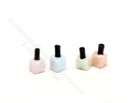 (image for) Miniature Set of Nail Polish Bottles for Dollhouses (4 pc)