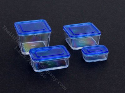 (image for) Miniature Bento Boxes/Food Containers for Dollhouses