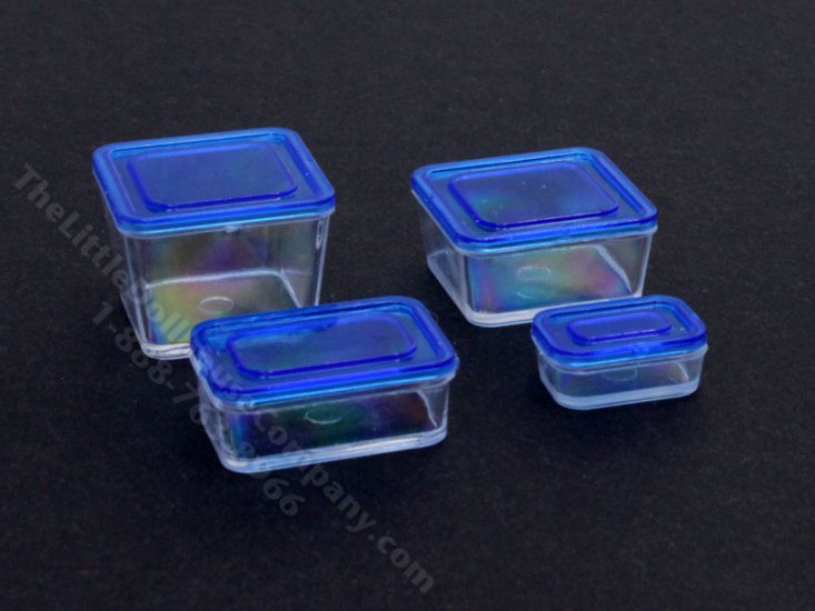 (image for) Miniature Bento Boxes/Food Containers for Dollhouses