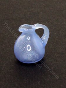 (image for) Miniature Smokey Blue Pitcher by Gerd Felka
