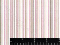 (image for) Dollhouse Scale Model Wallpaper Pink Stripe Pattern