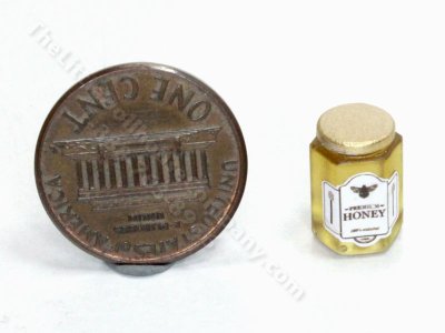 (image for) Miniature Jar of Honey for Dollhouses