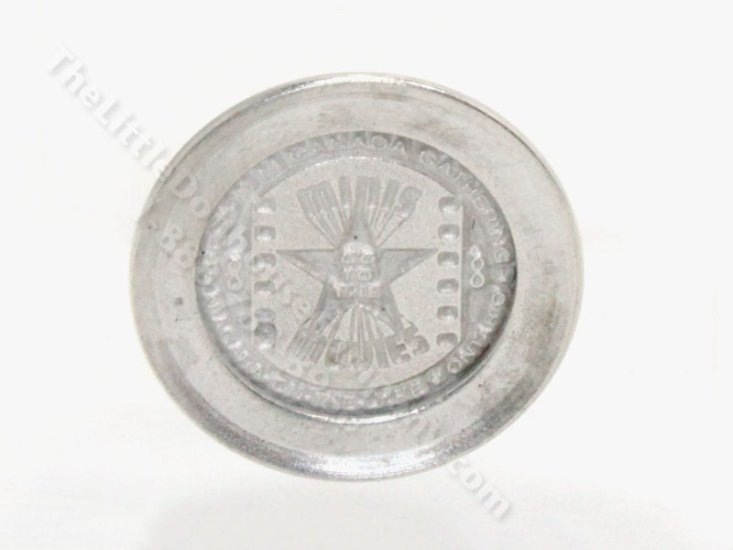 (image for) Miniature "Minis Movies" Commemorative Pewter Plate