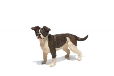 (image for) Dollhouse Scale Pit Bull Mix Dog