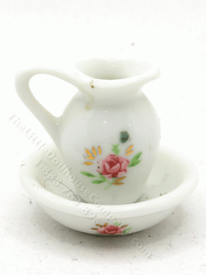 (image for) Miniature Pitcher and Wash Bowl