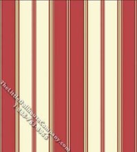(image for) Dollhouse Scale Model Wallpaper Broad Stripe Pattern