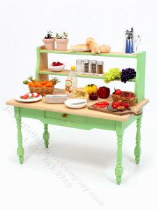 (image for) Miniature Food Preparation Table by Pierluigi