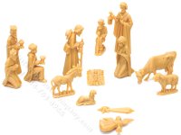(image for) Miniature Nativity Set for Dollhouses