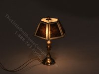 (image for) Miniature 12v Large Table Lamp for Dollhouses - Monkeys