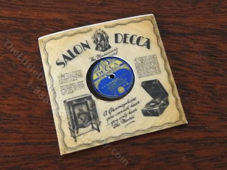 (image for) Miniature Salon Decca Vinyl Record