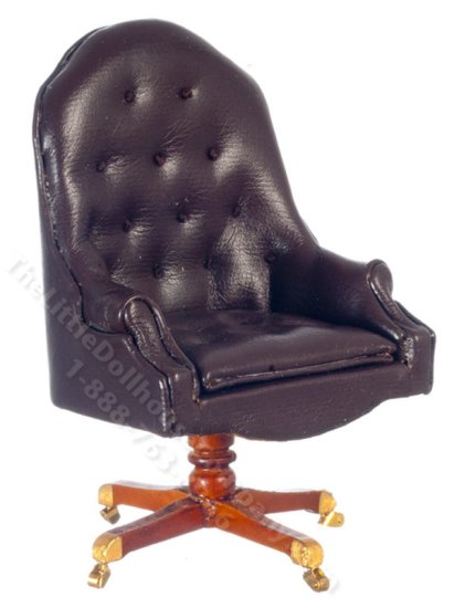 (image for) Miniature Resolute Desk Chair for Dollhouses